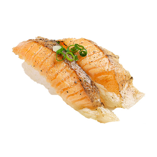 炙り大とろサーモン　わさび抜き